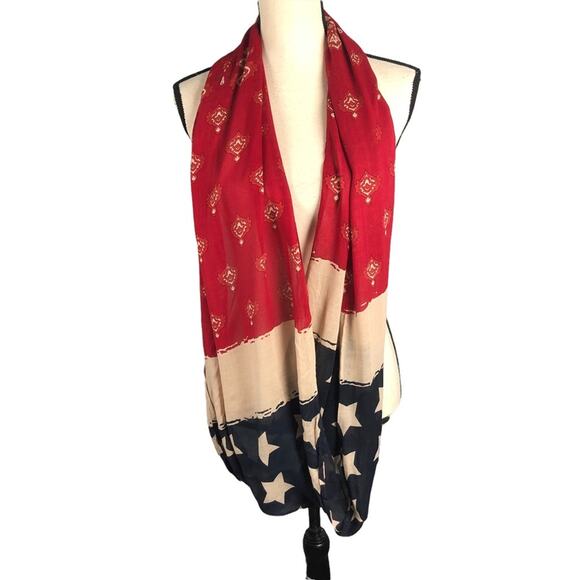 Infinity scarf unbranded rayon OS - Picture 1 of 9